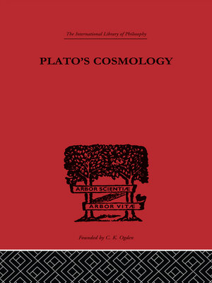 cover image of Plato's Cosmology